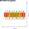 Prüfplaketten  nach UVV DGUV Vorschrift 3 + DIN VDE 0701 Produktbild-Vorschau 2