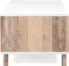 Couchtisch Menorca in weiß und Used Wood hell Vintage Produktbild-Vorschau 17