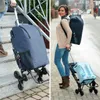 WENKO Einkaufs Trolley mit Sitz 3 Rad System Treppen Wagen Produktbild-Vorschau 6