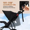 COSTWAY Dreirad Kinderwagen, Reisebuggy mit Produktbild-Vorschau 5