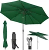 Sekey Sonnenschirm Ø350 cm Marktschirm mit Kurbel, Produktbild-Vorschau 1