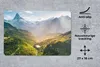 MuchoWow® Mauspad Mousepad Berge - Pflanzen - Landschaft Produktbild-Vorschau 2