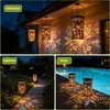 Solar Laterne Garten Metall, LED bunt Kolibri Design, Produktbild-Vorschau 5