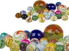 Glasmurmeln Murmel Spiel ca. 250g bunte Glaskugeln diverse Produktbild-Vorschau 1