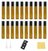 20 Stš¹ck Roll On Glasflaschen 10ml Braun Leer Flasche Produktbild-Vorschau 1