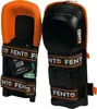 A pair of black and orange knee pads are shown against a white background. Anteprima dell’immagine prodotto