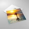 Bilder auf glas - Surfer sonnenuntergang ozean brett - Produktbild-Vorschau 2