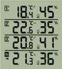 wetterstation Temeo Hygro Quadro12 cm weiß 4-teilig Produktbild-Vorschau 3