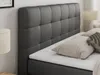 Boxspringbett mit Kopfteil und Topper, Polsterbett - Produktbild-Vorschau 3