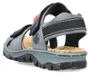 Rieker Damen Trekkingsandalen blaugrau, Damen:39 EU Produktbild-Vorschau 37