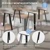 ML-Design kovové nohy na stôl, čierna farba, sada 2 kusov, Náhľad obrázku produktu 6