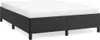 vidaXL Bettgestell ohne Matratze Schwarz 140x200 cm Produktbild-Vorschau 1
