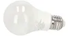 A white LED light bulb with a silver screw base, shown against a white background. Anteprima dell’immagine prodotto