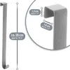 com-four® 2x Türhaken aus Edelstahl - 26 cm Haken für Produktbild-Vorschau 7