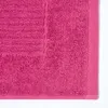 HOMESCAPES Tappetino da bagno Imperial 100% cotone, lampone Anteprima dell’immagine prodotto 2