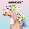 Set mit 10 Plüsch-Fingerpuppen - Tiere, bunt, Maße 4-6/6-10 Produktbild-Vorschau 7