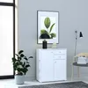 Kommode >Tembi< in Weiß - 73.7x85.5x34.8cm (BxHxT) Náhled obrázku produktu 2