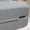 HOMCOM Bodensofa 2-in-1 Klappbar Schlafsofa mit Leinenoptik Produktbild-Vorschau 9