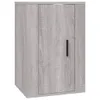 vidaXL 3-tlg. TV-Schrank-Set Grau Sonoma Holzwerkstoff Produktbild-Vorschau 5