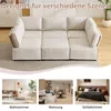 MODFU 6-Sitzer Big Sofa,Modulares L-förmiges Sofa,Relaxsofa Produktbild-Vorschau 5