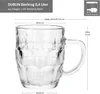 6x Dublin Bierkrug 400ml mit Relief & Henkel Bierhumpen Produktbild-Vorschau 6