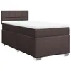 Maison Exclusive - Boxspringbett mit Matratze Dunkelbraun Produktbild-Vorschau 3