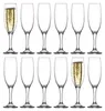 12x 220ml Empire Champagnerflöten aus Glas - Produktbild-Vorschau 1