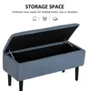 Banc HOMCOM avec rangement, banc-lit, banc rembourré avec Voir les images du produit 4