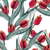 Coloray Fototapete 290x290 cm Vlies-Fototapete - Tulpen Produktbild-Vorschau 2