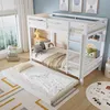 Letto a castello Merax 90x200 cm con doghe stabili e Anteprima dell’immagine prodotto 2