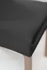 Elastischer Sitzbezug für Stuhl in Schwarz – Glatt und Produktbild-Vorschau 4