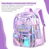 Groß Durchsichtiger Rucksack, Wasserdichte Schulrucksack Produktbild-Vorschau 5