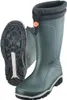 A pair of green winter boots is shown against a white background. One boot is shown from the side, and the other is shown from the sole. Náhľad obrázku produktu
