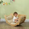 AIYAPLAY 2 in 1 Klettergerüst Set, Kletterbogen aus Holz Produktbild-Vorschau 2