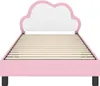 vidaXL Cadre de lit d'enfant avec tête de lit rose 90 x 190 Voir les images du produit 5