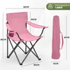 SUNULA 1er Set Campingstuhl Faltbar bis 100 kg, Faltstuhl Produktbild-Vorschau 6