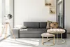Hocker Becky 800 2er-Set Taupe / Gold Produktbild-Vorschau 4