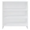 vidaXL Sideboard Blanc 70x40,5x75 cm Bois composite Voir les images du produit 5