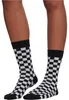 Ponožky Urban Classics Checker Socks 2-Pack black/white - Náhled obrázku produktu 3