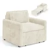 Divano letto BEALIFE, divano letto trasformabile 3 in 1, Anteprima dell’immagine prodotto 2