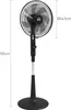 Tichý stojanový ventilátor HOMCOM s dálkovým ovládáním, 3 Náhled obrázku produktu 3