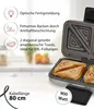 Cloer 6259 zilveren sandwichmaker Productafbeelding-voorbeeld 6