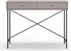 Marckeric - Beistelltisch Titan - Grau - 110x35x85cm Produktbild-Vorschau 5