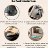 KitchenYeah© Herdabdeckplatte Palme - Boot - Strand , Produktbild-Vorschau 7