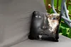 MuchoWow® Outdoor Kissen - Gold - Weiblich - Schwarz - Produktbild-Vorschau 2