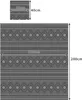 Ruhhy 22598 Decke 160 x 200 cm + 2 x Kissenbezug, grau Produktbild-Vorschau 8