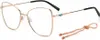 M MISSONI MMI 0059 DDB GOLD COPPER 53/17/145 Damen Brillen Anteprima dell’immagine prodotto 2