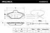 RIDEX 402B0042 Bremsbeläge Satz Vorne für FIAT PANDA (169) Produktbild-Vorschau 3