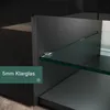 Szafka TV SONNI Czarny wysoki połysk 160 x 39 x 30 cm Podgląd zdjęcia produktu 5