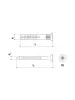 Technical drawings and a diagram of a screw and anchor. Produktbild-Vorschau